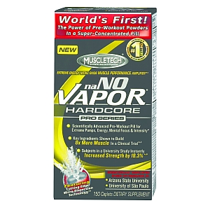 Muscletech - Nano vapor hardcore 150 caps 1